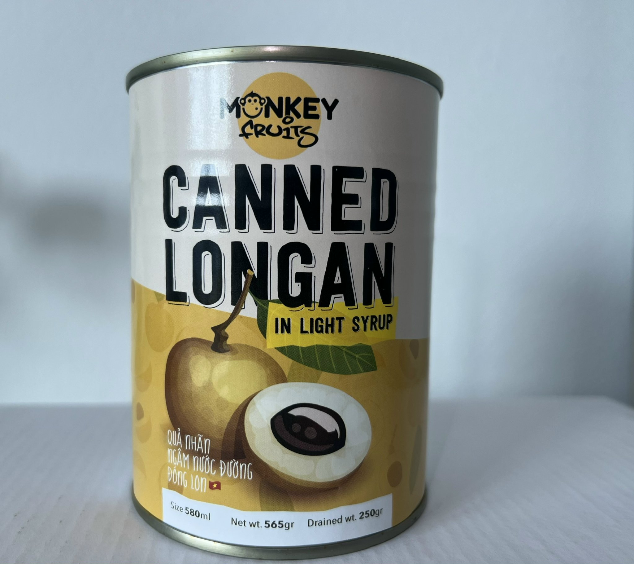Canned Longan in light syrup